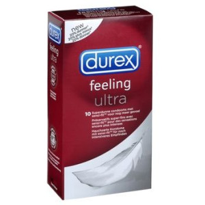 Super cienkie prezerwatywy Feeling Ultra Condoms 10 sztuk