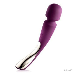 Wodoodporny masażer Lelo - Smart Wand Large Plum fioletowy duży