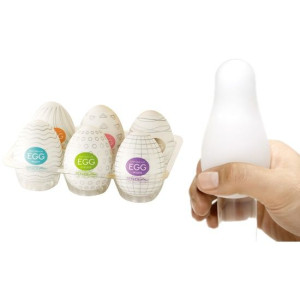 TENGA Masturbator - Jajka Egg - Pakiet Różnych 6 sztuk