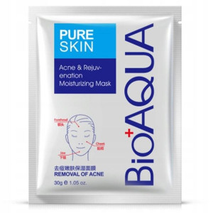 Bioaqua Maska Do Usuwania Trądziku x10szt