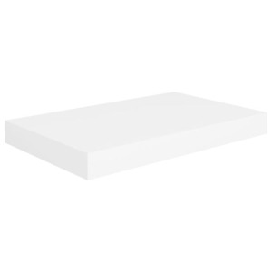 Półka ścienna, biała, 40 x 23 x 3,8 cm, MDF