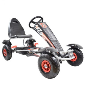 Mega Gokart Pompowane Koła 5-12 Lat, Do 60 Kg/8-3