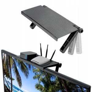 Półka nakładana na monitor TV uchwyt dekoder dvbt