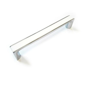 Uchwyt TWIX NOMET 160mm CHROM BIAŁY