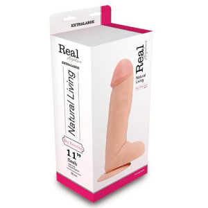Dildo-fallo Realistico Real Rapture Flesh 11"