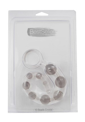 Plug/kulki-jammy Jelly Anal 10 Beads Crystall