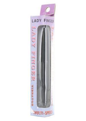 wibrator-ladyfinger 13 cm black