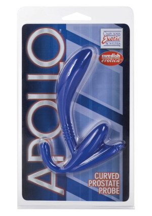 Plug/prostata-APOLLO CURVED PROBE BLUE