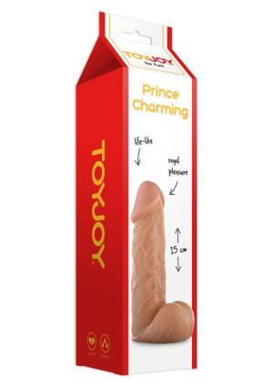 Dildo-prince Charming Dong 15 Cm Flesh