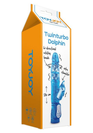 wibrator-twinturbo dolphin vibr. blue