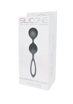 Kulki-palline Blackberries Pussy Silicone Black