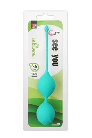 Kulki-see You In Bloom Duo Balls 36mm Green