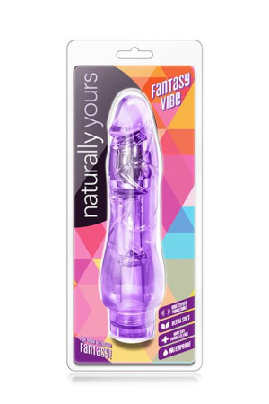 wibrator-naturally yours fantasy vibe purple