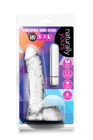 wibrator-naturally yours vibrating ding dong clr