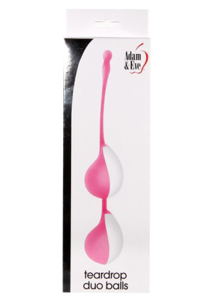 Kulki-teardrop Duo Balls Pink