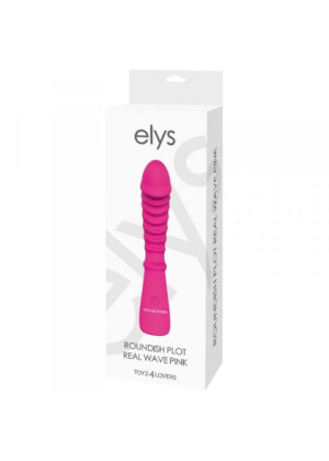 wibrator-vibratore design elys - roundish plot real wave pink