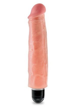 wibrator-king cock 7"""" vibr stiffy flesh