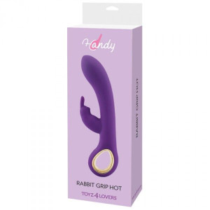 wibrator-twin touch grip purple