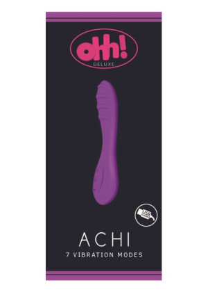 wibrator-achi usb-7 vibration modes purple