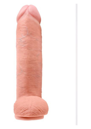 Dildo-cock 12 Inch W/ Balls Skin