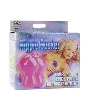 Pompka-nipple Sucker Pair In Shiny Pink