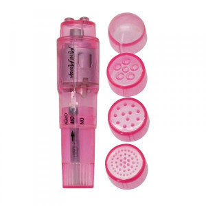 stymulator-mini vibratore con punte intercambiabili timeless 4 surprises