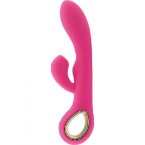 wibrator-rabbit handy g-double touch grip pink