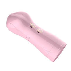 Masturbator-Vibrating and Flashing Masturbation Cup USB 7+7 Function / Talk