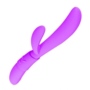 warm welcome  purple heat function  g spot vibrating rech 23 cm