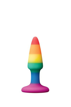 Colourful Love Rainbow Anal Plug Mini