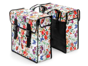 Sakwa miejska podwójna BASIL MARA XL 35L, mocowanie na paski, wodoodporny p