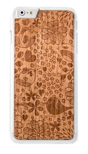 Smart Woods Birds Clear - etui do iPhone 7/8/SE2020