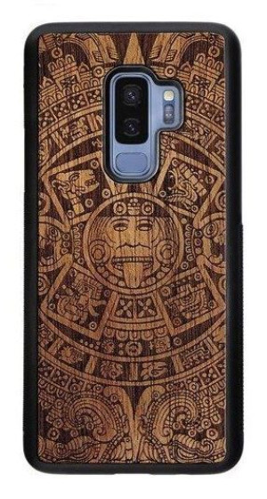 Smart Woods Aztec Calendar Dark - etui do Galaxy S9+