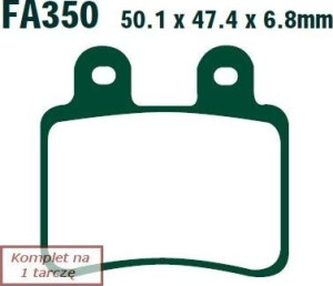Klocki hamulcowe PEUGEOT Elyseo 150 G2A