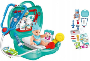 NORIMPEX zestaw lekarski walizka z bobaskiem 3+