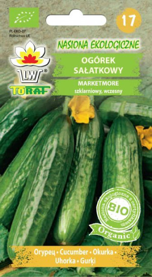 Nasiona ekologiczne OGÓREK SAŁATKOWY nasiona BIO