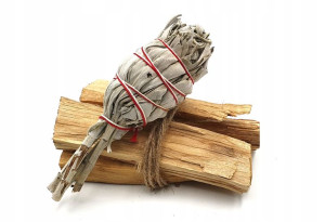 3 x Biała Szałwia Pęczek i Palo Santo ZESTAW