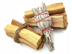 Biała Szałwia Pęczek i 100g Palo Santo ZESTAW