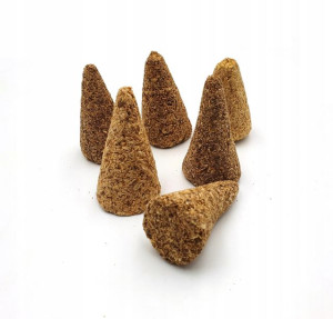 Naturalne kadzidełka Palo Santo rożki - 6 sztuk
