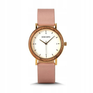 Zegarek Drewniany Cienki BOBO BIRD T21 Damski BOX