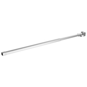 Lumarko Wspornik do parawanu na wannę, stal nierdzewna, 70-120 cm