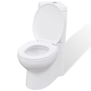 Lumarko Ceramiczna muszla klozetowa, narożna, biała