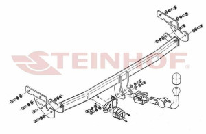Hak holowniczy Steinhof H-233