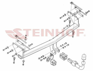 Hak holowniczy Steinhof R-067