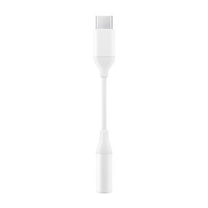 Adapter Samsung EE-UC10JUW USB-C na jack 3,5mm fast charge biały/white