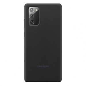 Etui Samsung Galaxy Note 20 EF-PN980TB czarny/black Silicone Cover