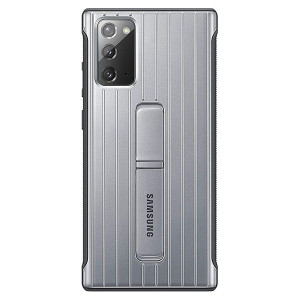 Etui Samsung Galaxy Note 20 EF-RN980CS srebrny/silver Protective Standing C