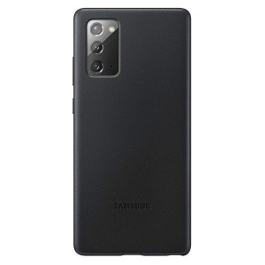Etui Samsung Galaxy Note 20 EF-VN980LB czarny/black Leather Cover