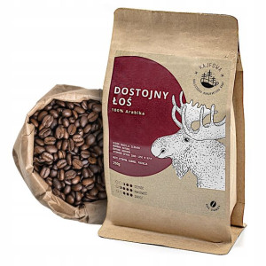 Kajfowa Dostojny Łoś Kawa Ziarnista 250g