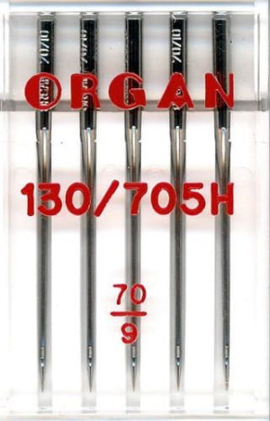 Igły półpłaskie ORGAN 130/705H uniwersalne 5x '70
